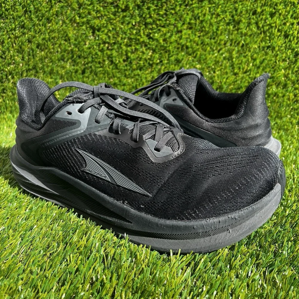 Altra Shoes Men Size 10 Experience Flow Black Athletic Running Sneakers